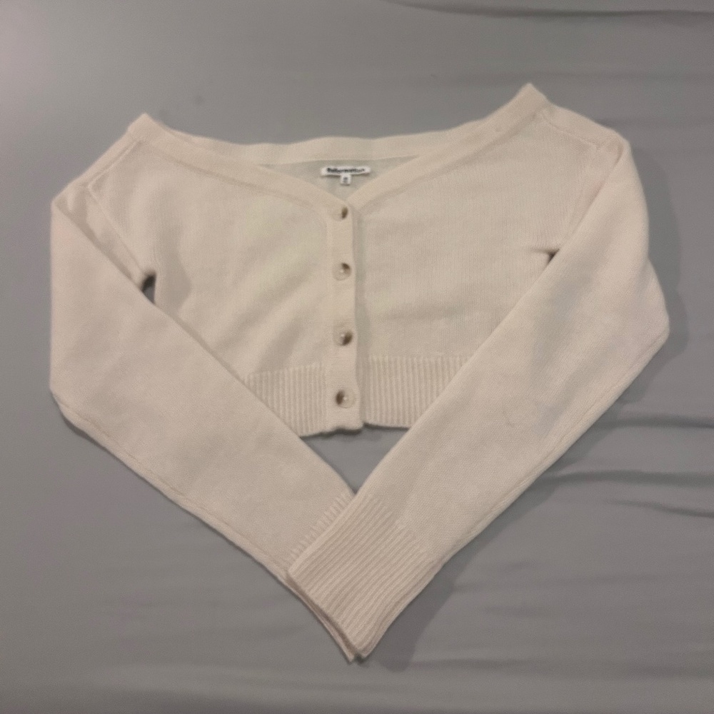 Reformation Millie Off Shoulder Cardigan
